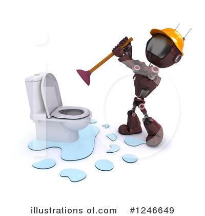 Plumber Clipart #1246649 by KJ Pargeter