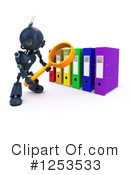 Robot Clipart #1253533 by KJ Pargeter