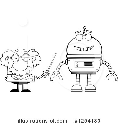 Robot Clipart #1254180 by Hit Toon