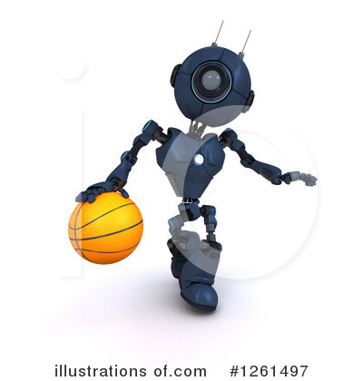 Basketball Clipart #1261497 by KJ Pargeter