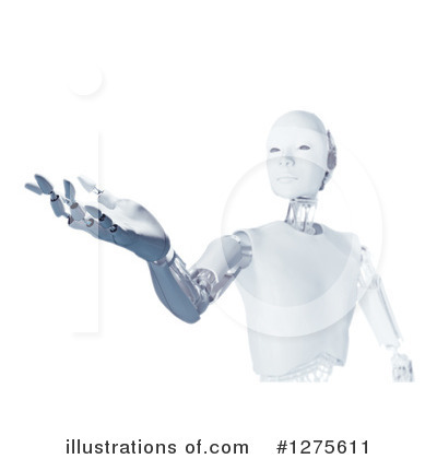 Royalty-Free (RF) Robot Clipart Illustration by Mopic - Stock Sample #1275611