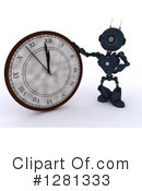 Robot Clipart #1281333 by KJ Pargeter
