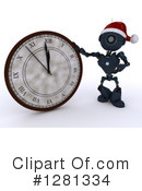 Robot Clipart #1281334 by KJ Pargeter