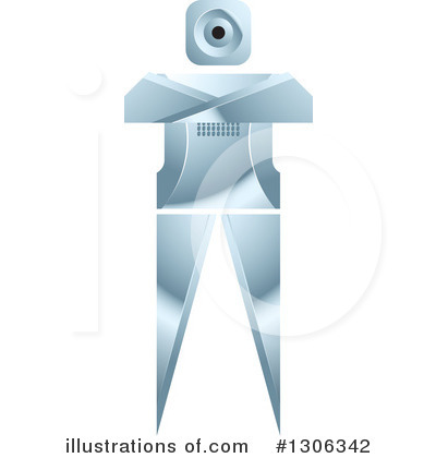 Robot Clipart #1306342 by Lal Perera