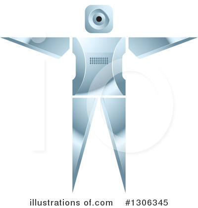 Robot Clipart #1306345 by Lal Perera