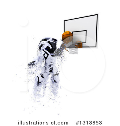 Basketball Clipart #1313853 by KJ Pargeter
