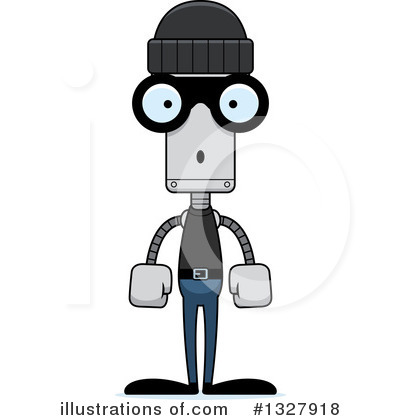 Royalty-Free (RF) Robot Clipart Illustration by Cory Thoman - Stock Sample #1327918