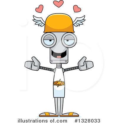 Royalty-Free (RF) Robot Clipart Illustration by Cory Thoman - Stock Sample #1328033