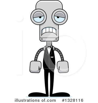 Royalty-Free (RF) Robot Clipart Illustration by Cory Thoman - Stock Sample #1328116