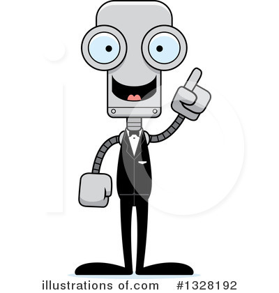 Royalty-Free (RF) Robot Clipart Illustration by Cory Thoman - Stock Sample #1328192