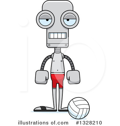 Royalty-Free (RF) Robot Clipart Illustration by Cory Thoman - Stock Sample #1328210