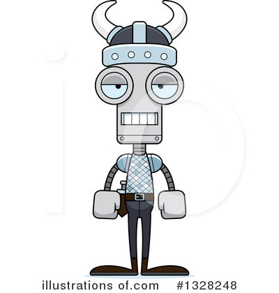 Royalty-Free (RF) Robot Clipart Illustration by Cory Thoman - Stock Sample #1328248