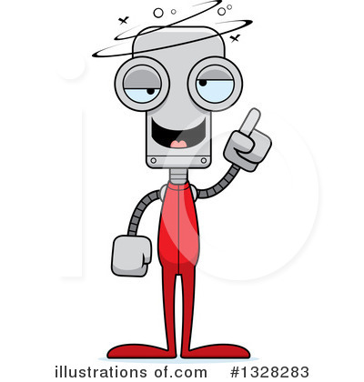 Royalty-Free (RF) Robot Clipart Illustration by Cory Thoman - Stock Sample #1328283