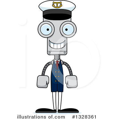 Royalty-Free (RF) Robot Clipart Illustration by Cory Thoman - Stock Sample #1328361