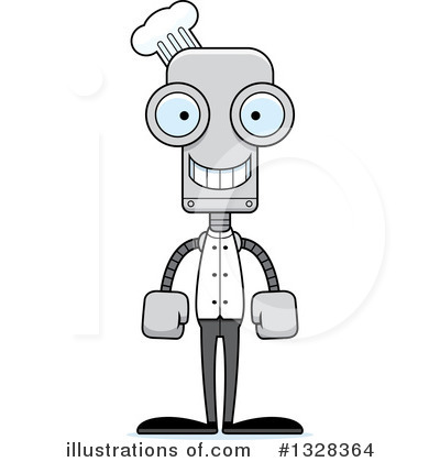 Royalty-Free (RF) Robot Clipart Illustration by Cory Thoman - Stock Sample #1328364