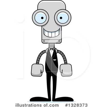 Royalty-Free (RF) Robot Clipart Illustration by Cory Thoman - Stock Sample #1328373