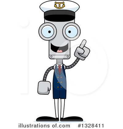 Royalty-Free (RF) Robot Clipart Illustration by Cory Thoman - Stock Sample #1328411
