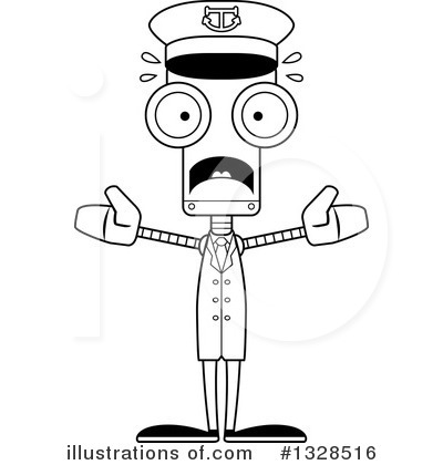 Royalty-Free (RF) Robot Clipart Illustration by Cory Thoman - Stock Sample #1328516