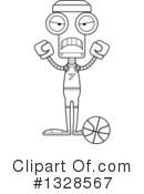 Robot Clipart #1328567 by Cory Thoman