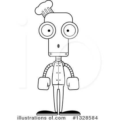 Royalty-Free (RF) Robot Clipart Illustration by Cory Thoman - Stock Sample #1328584