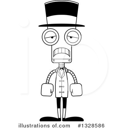 Royalty-Free (RF) Robot Clipart Illustration by Cory Thoman - Stock Sample #1328586