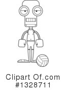 Robot Clipart #1328711 by Cory Thoman