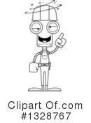 Robot Clipart #1328767 by Cory Thoman