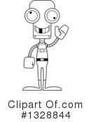 Robot Clipart #1328844 by Cory Thoman