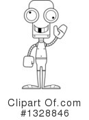 Robot Clipart #1328846 by Cory Thoman