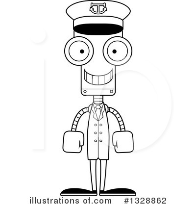 Royalty-Free (RF) Robot Clipart Illustration by Cory Thoman - Stock Sample #1328862