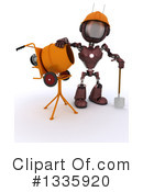 Robot Clipart #1335920 by KJ Pargeter