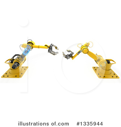 Royalty-Free (RF) Robot Clipart Illustration by KJ Pargeter - Stock Sample #1335944