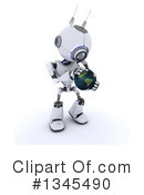 Robot Clipart #1345490 by KJ Pargeter