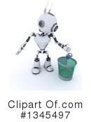 Robot Clipart #1345497 by KJ Pargeter