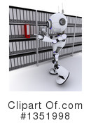 Robot Clipart #1351998 by KJ Pargeter