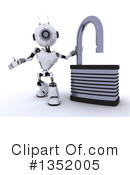 Robot Clipart #1352005 by KJ Pargeter
