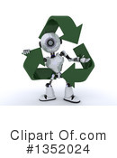 Robot Clipart #1352024 by KJ Pargeter