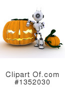 Robot Clipart #1352030 by KJ Pargeter