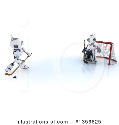 Royalty-Free (RF) Robot Clipart Illustration by KJ Pargeter - Stock Sample #1356825