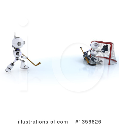Royalty-Free (RF) Robot Clipart Illustration by KJ Pargeter - Stock Sample #1356826