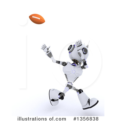 Royalty-Free (RF) Robot Clipart Illustration by KJ Pargeter - Stock Sample #1356838