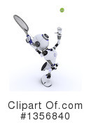 Robot Clipart #1356840 by KJ Pargeter