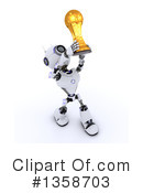 Robot Clipart #1358703 by KJ Pargeter