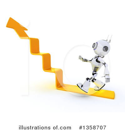 Royalty-Free (RF) Robot Clipart Illustration by KJ Pargeter - Stock Sample #1358707