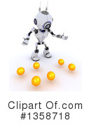 Robot Clipart #1358718 by KJ Pargeter