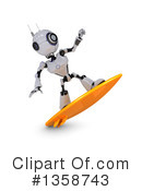 Robot Clipart #1358743 by KJ Pargeter