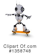 Robot Clipart #1358748 by KJ Pargeter