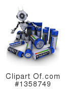 Robot Clipart #1358749 by KJ Pargeter