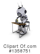 Robot Clipart #1358751 by KJ Pargeter