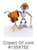 Robot Clipart #1358752 by KJ Pargeter